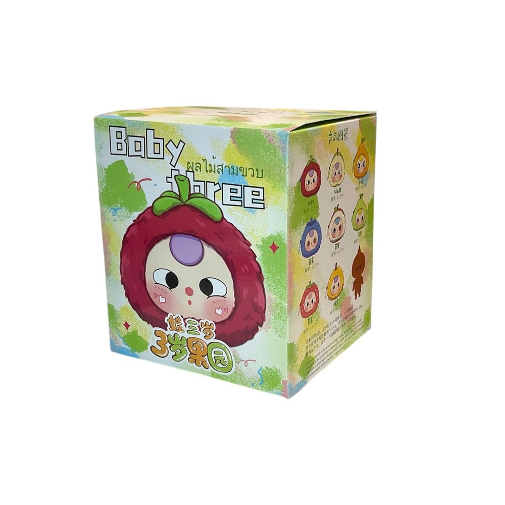 Baby Three Fruit Orchard Plush Series Blind‎ Box Sealed Unopened Collectible Toy